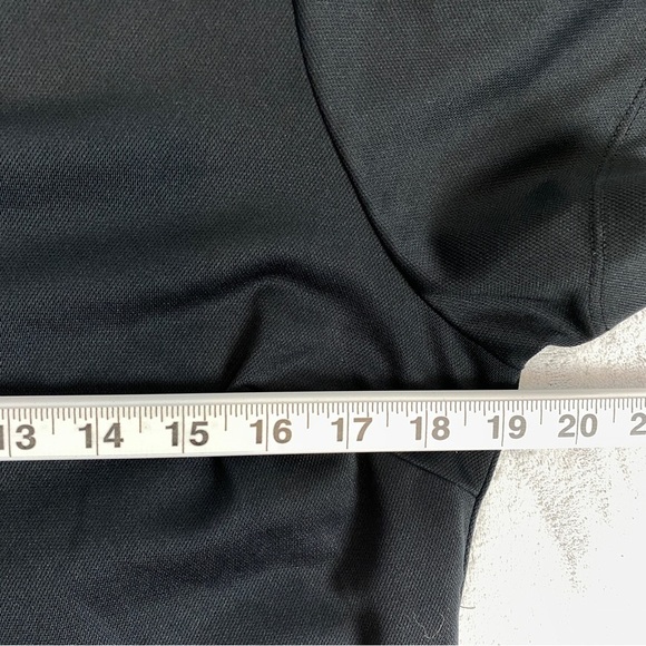 Nike Golf Dri Fit Shirt Womens Large Polyester Black Short Sleeve - Picture 10 of 12